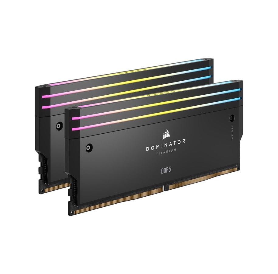 Corsair Dominator Titanium RGB 32Go (2x16Go) DDR5 6000MHz - Mémoire PC Corsair sur grosbill.com - 0