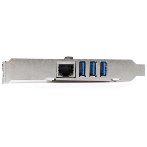 3Pt PCIe USB 3.0 Card+Gigabit Ethernet - Achat / Vente sur grosbill.com - 2