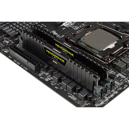 Corsair Vengeance LPX Black 16Go (2x8) DDR4 3600MHz - Mémoire PC Corsair sur grosbill.com - 1