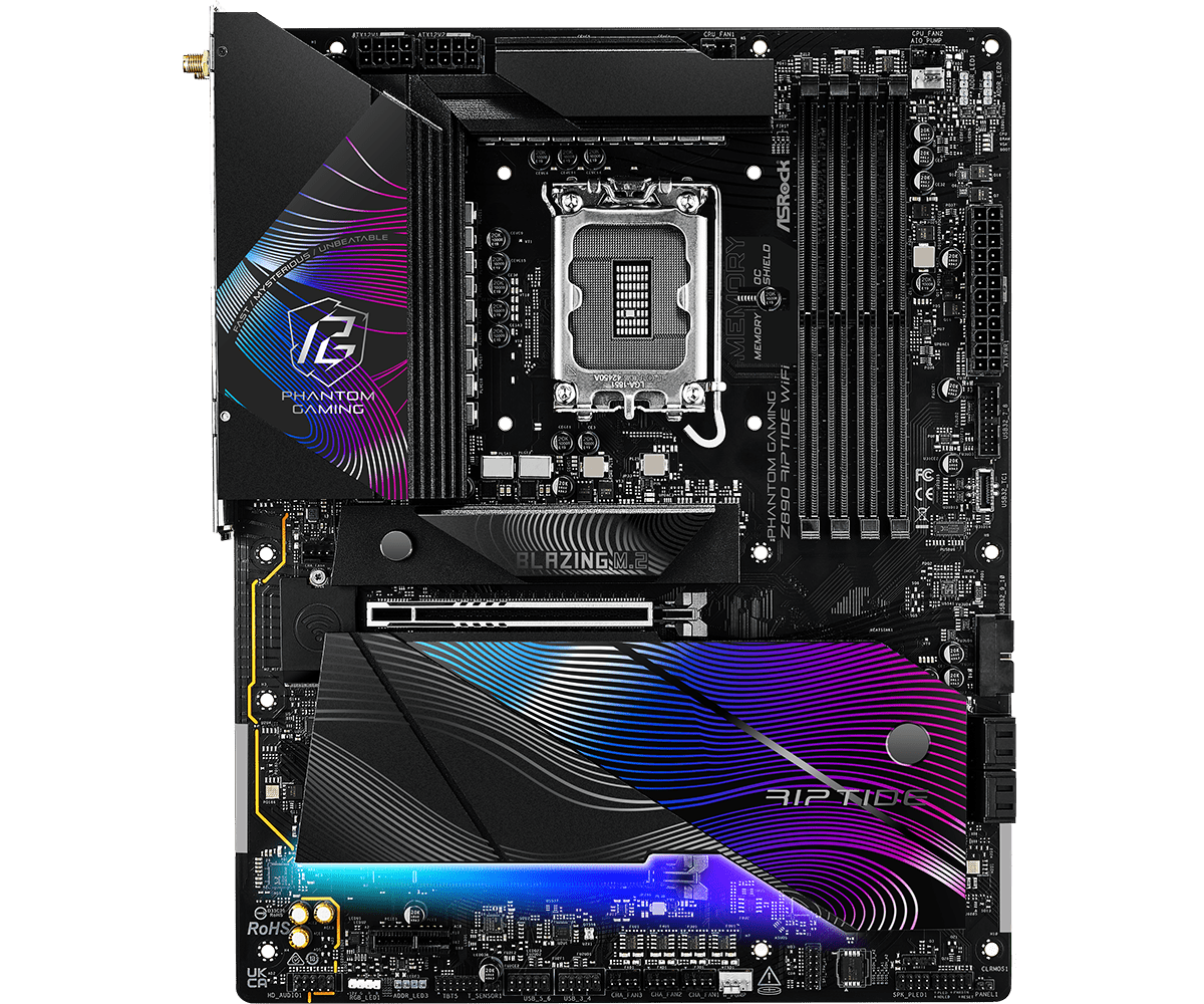 ASRock Z890 RIPTIDE WIFI ATX  - Carte mère ASRock - grosbill.com - 2