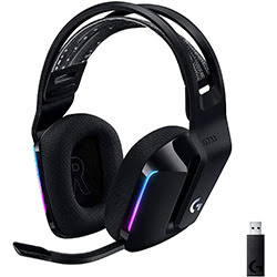 Micro-casque Logitech G733 LightSpeed RGB Noir Grosbill