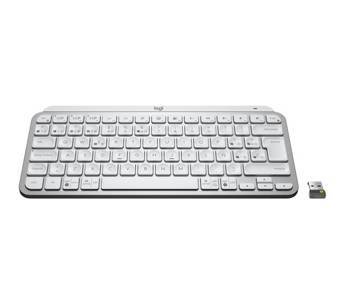 MX Keys Mini for Business Aluminium, Blanc - Achat / Vente sur grosbill.com - 1