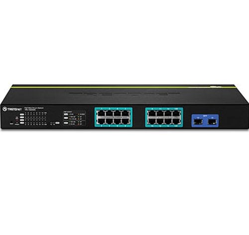 SWITCH 16 PORTS GIGABIT POE+ - Achat / Vente sur grosbill.com - 1