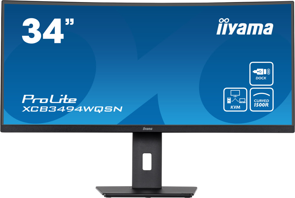 Iiyama 34"  XCB3494WQSN-B5 - Ecran PC Iiyama - grosbill.com - 0