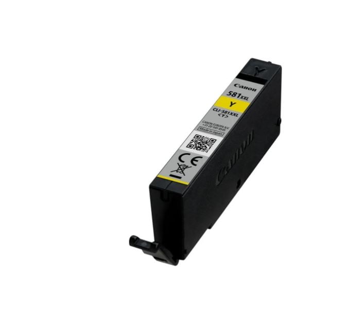 Cartouche CLI-581XXL Jaune pour imprimante Jet d'encre Compatible Canon - 1