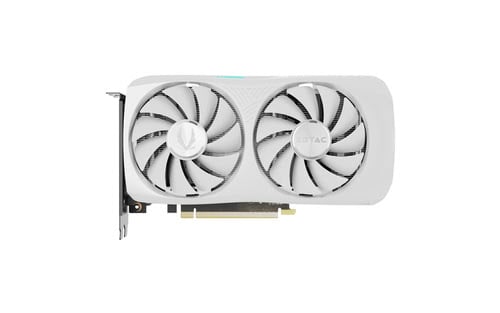 ZOTAC Gaming GeForce RTX 4060 Ti 8Go Twin Egde OC Blanc - Carte graphique - 1