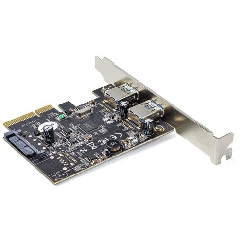 2 Port USB PCIe Card 10Gbps/port - USB-A -  StarTech - grosbill.com - 1