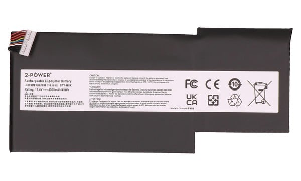 Batterie Batterie Li-Pol 11,4v 4600mAh - BTY-M6K - grosbill.com - 1