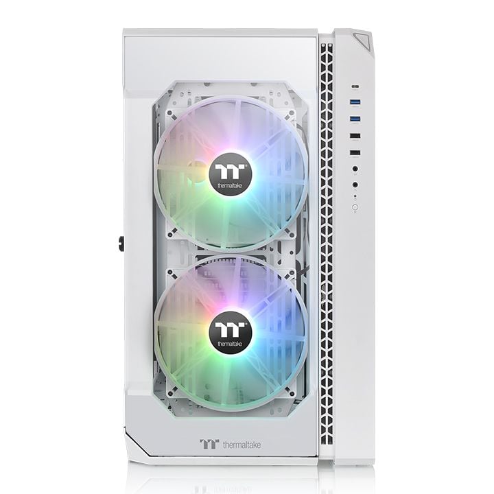 Thermaltake View 51 TG ARGB Snow Transparent - Boîtier PC - 2