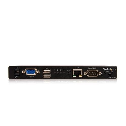 4 Port USB VGA KVM Switch Virtual Media - Achat / Vente sur grosbill.com - 1