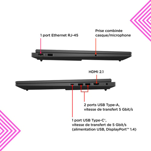 HP 81K09EA#ABF - PC portable HP - grosbill.com - 6