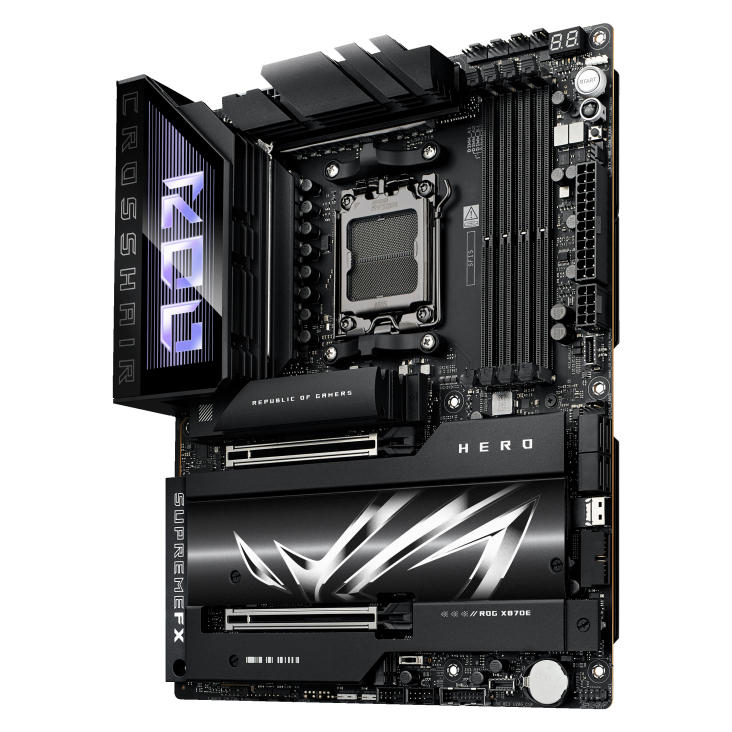 Asus ROG CROSSHAIR X870E HERO ATX  - Carte mère Asus - grosbill.com - 2