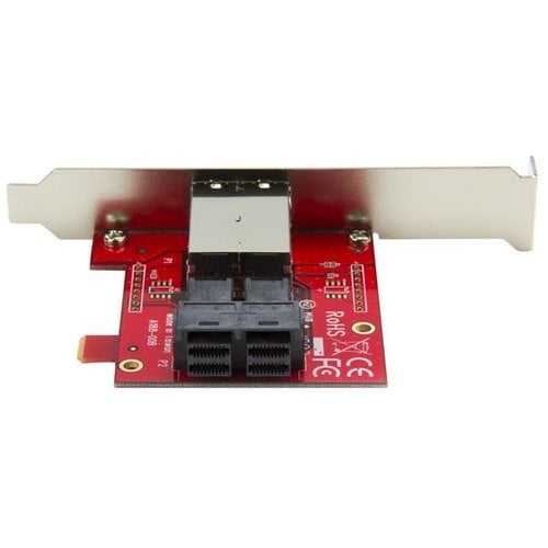 Mini-SAS Adapter - Dual SFF-8643 to 8644 - Achat / Vente sur grosbill.com - 2