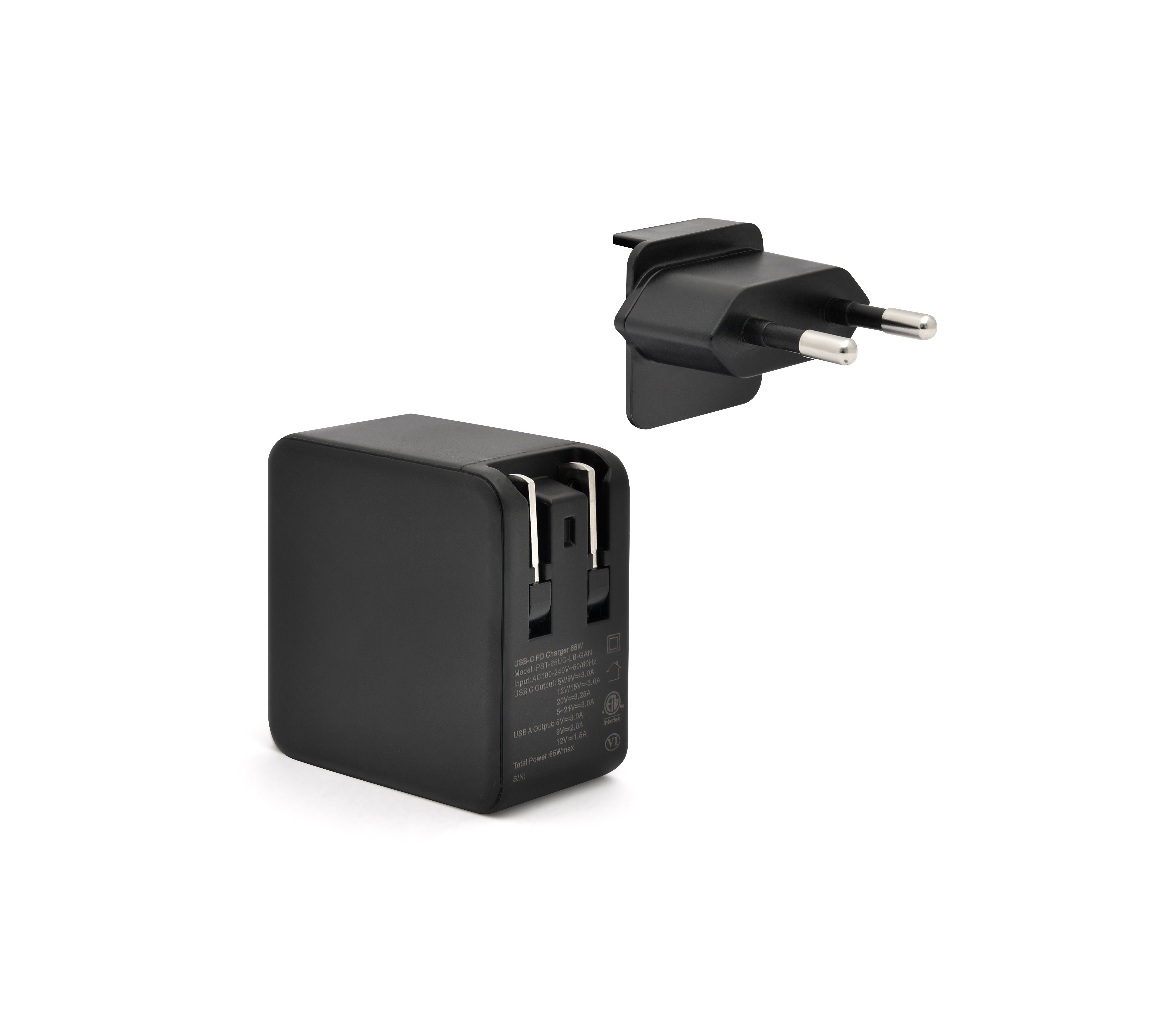 Bluestork Alimentation universelle - Noir/USB/USB-C/65W (PW-NB-65-C-GAN) - Achat / Vente Accessoire alimentation sur grosbill.com - 6