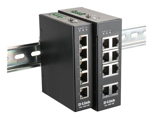 8 Port Unmanaged Switch with 8 x 10/100 - Achat / Vente sur grosbill.com - 1