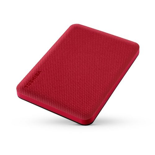 TOSHIBA Canvio Advance 4To 2.5p External Hard Drive USB 3.2 Gen1 Red - Achat / Vente sur grosbill.com - 1