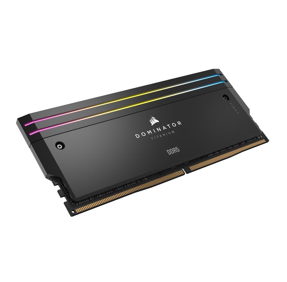 Corsair Dominator Titanium RGB 48Go (2x24Go) DDR5 7000MHz - Mémoire PC Corsair sur grosbill.com - 1