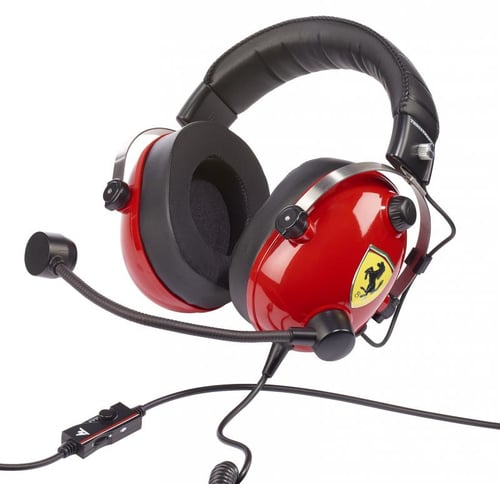 ThrustMaster FERRARI T Stereo Jaune - Micro-casque - grosbill.com - 0