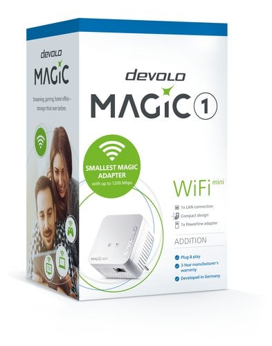 Devolo  Magic 1 WiFi mini  - Adaptateur CPL - grosbill.com - 3