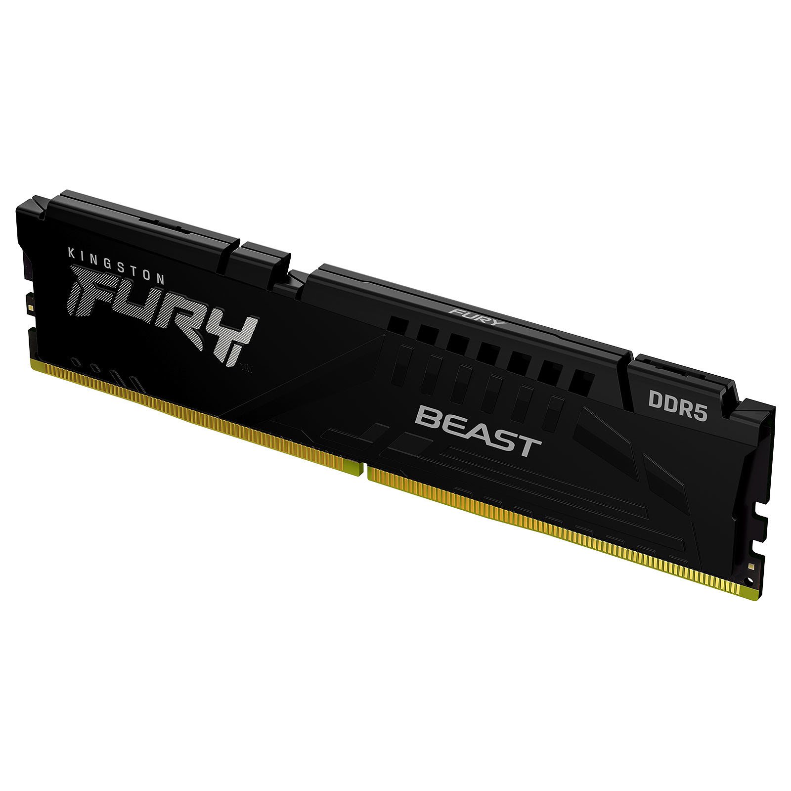 Kingston Fury Beast 32Go (2x16Go) DDR5 4800MHz - Mémoire PC Kingston sur grosbill.com - 1