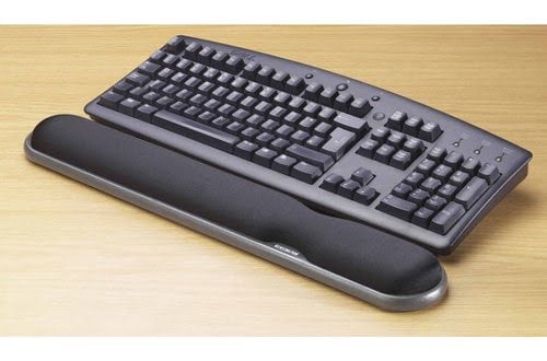 Repose-poignets clavier en gel réglable en hauteur, noir - Achat / Vente sur grosbill.com - 1