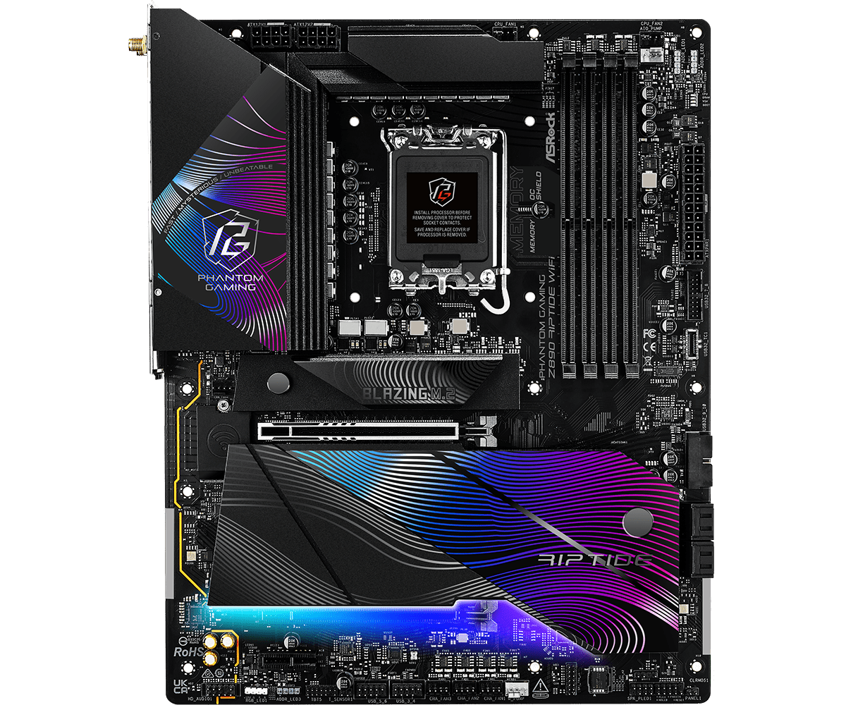 ASRock Z890 RIPTIDE WIFI ATX  - Carte mère ASRock - grosbill.com - 1