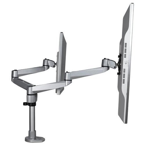 Monitor Arm Dual Monitor Desk Mount - Achat / Vente sur grosbill.com - 5