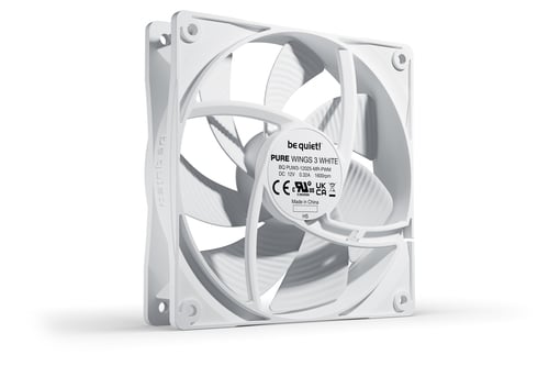 be quiet! Pure Wings 3 120mm PWM Blanc - Ventilateur boîtier - 2