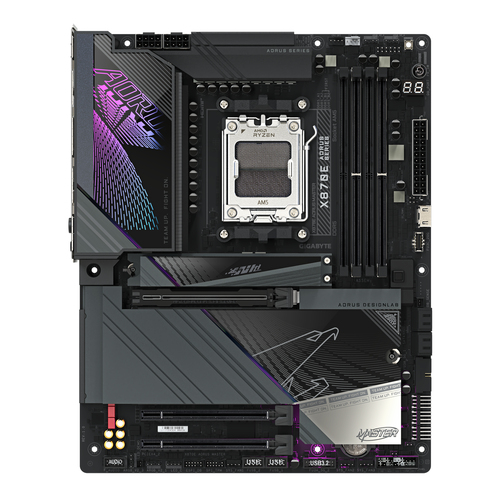 Gigabyte X870E AORUS MASTER E-ATX  - Carte mère Gigabyte - 1