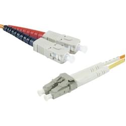 Cordon fibre optique multimode LC/ST 50/125 - 2 m - 0