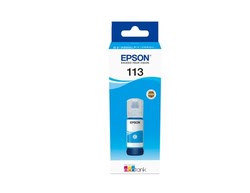 image produit Epson Flacon EcoTank 113 Cyan Grosbill