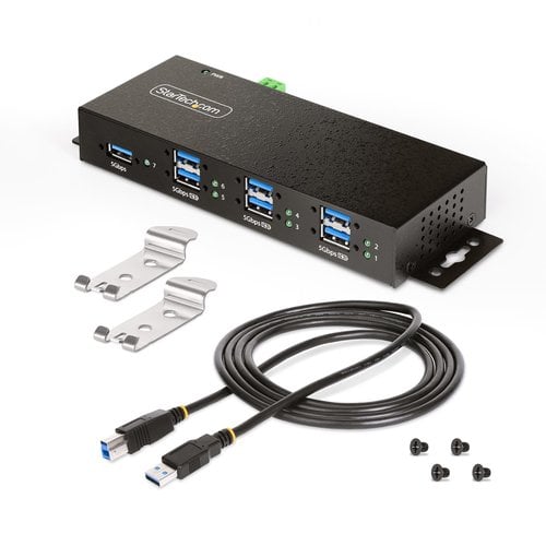 7-PORT MANAGED INDUSTRIAL USB - Achat / Vente sur grosbill.com - 10