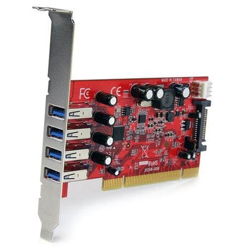 PCI vers 4 ports USB 3.0 - Achat / Vente sur grosbill.com - 1