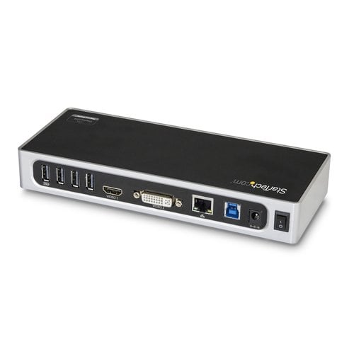 USB 3 Dual Monitor Dock HDMI DVI/VGA - Achat / Vente sur grosbill.com - 1