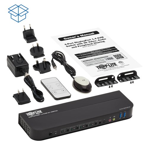 4PT DSPLYPRT/USB KVM SWITCH 4K - Achat / Vente sur grosbill.com - 6