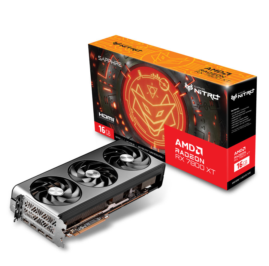 Sapphire Nitro+ Radeon RX 7800 XT GAMING OC 16GB - Carte graphique - 2