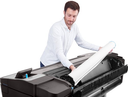 DesignJet T1700dr 44-in Printer - Achat / Vente sur grosbill.com - 13