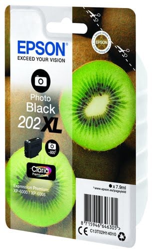 Epson Ink/202XL Kiwi 7.9ml PBK - Achat / Vente Consommable imprimante sur grosbill.com - 2