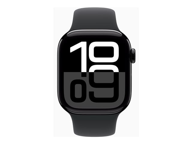 Apple Watch Series 10  - OLED/64Go/Wifi-GPS - Noir  (MWWE3QF/A) - Achat / Vente Objet connecté / Domotique sur grosbill.com - 1