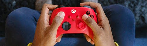 Microsoft XBOX Wireless Controller, fÃ¼r Xbox One / Series S/X / PC - Pulse Red  (QAU-00012) - Achat / Vente sur grosbill.com - 6