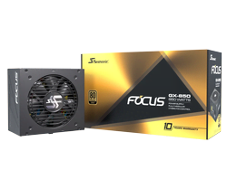 image produit Seasonic ATX 850W 80+ Gold - FOCUS-GX-850-V4 Grosbill