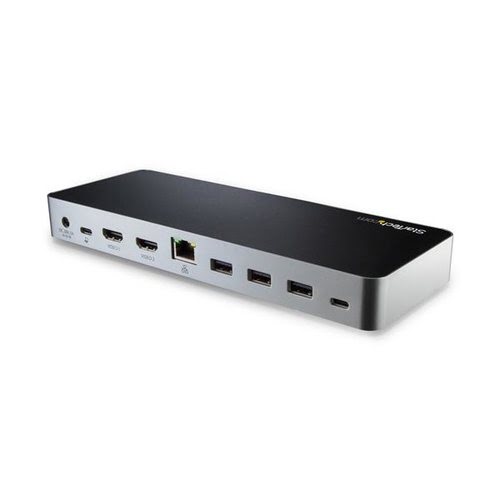 Windows Dual Monitor USB C Dock - 60W PD - Achat / Vente sur grosbill.com - 2