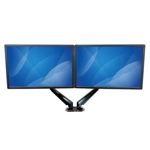 Dual Monitor Arm for up to 30" Monitors - Achat / Vente sur grosbill.com - 5