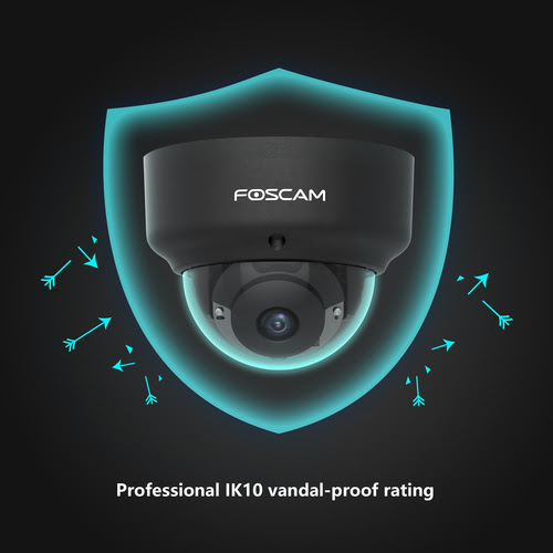 Foscam D2EP - Dome/Extérieur/POE/Noir (D2EP) - Achat / Vente Caméra réseau sur grosbill.com - 4