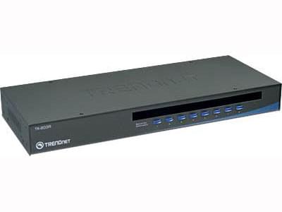 TK-803R 8UC-1 KVM VGA/USB Rackable - Commutateur TrendNet - 0