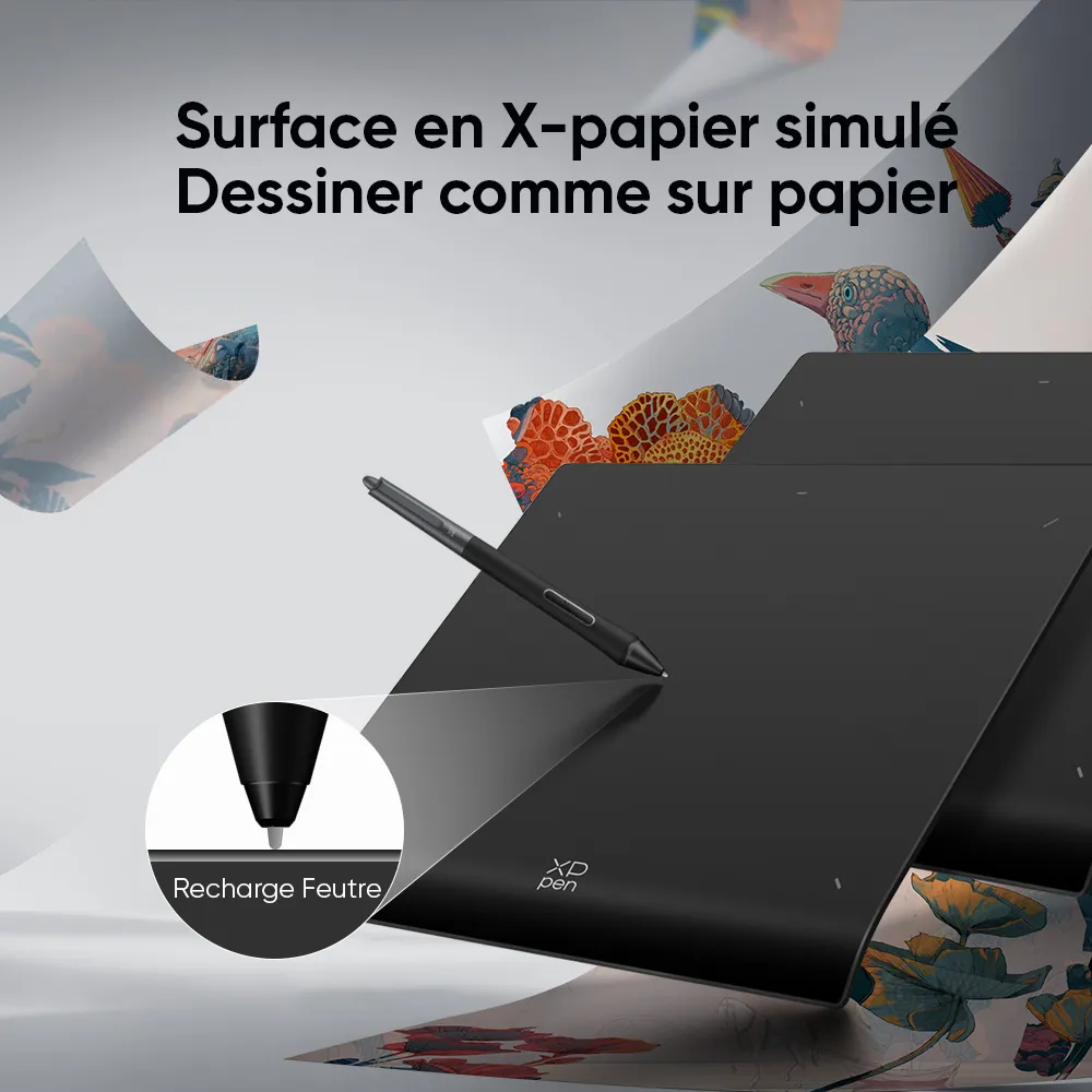 XPPEN Deco Pro XLW Gen 2/5080LPI/15"/Noir - Tablette graphique - 1