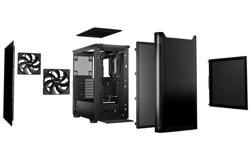 be quiet! PURE BASE 501 Noir - Boîtier PC be quiet! - grosbill.com - 3