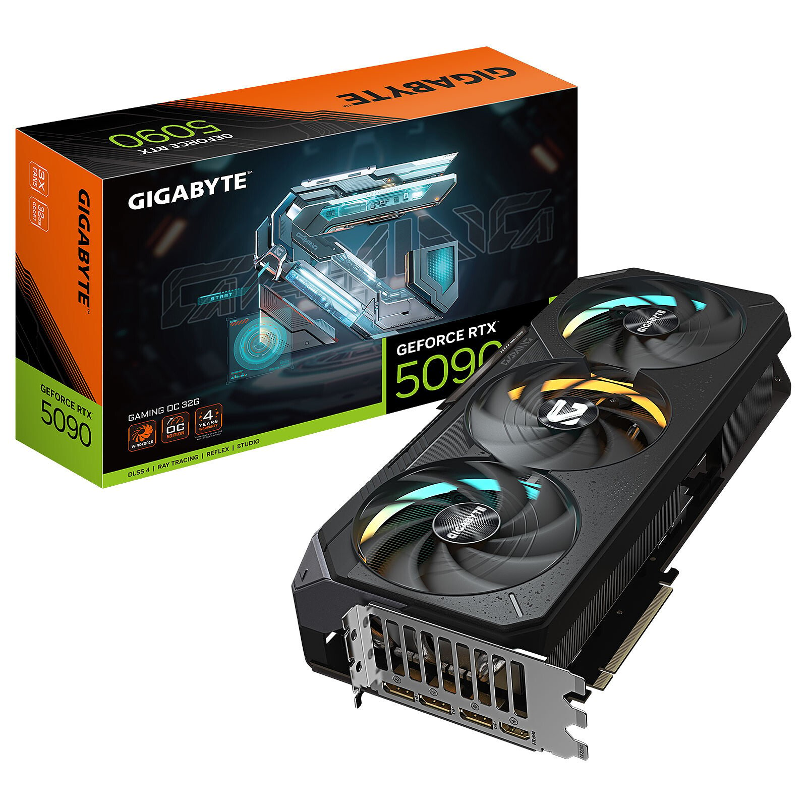 Gigabyte GeForce RTX 5090 GAMING OC 32G - Carte graphique - 0