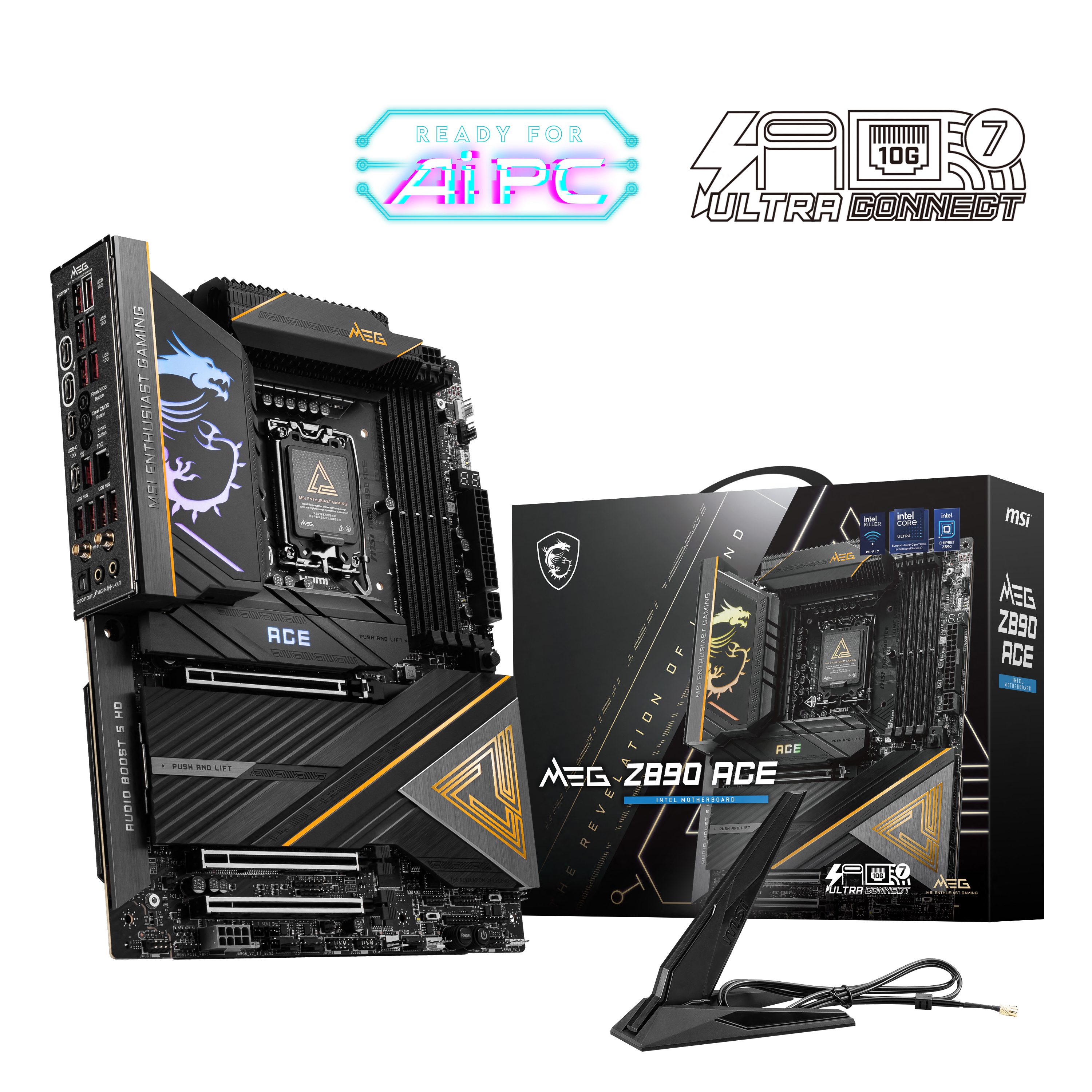 MSI MEG Z890 ACE ATX  - Carte mère MSI - grosbill.com - 12