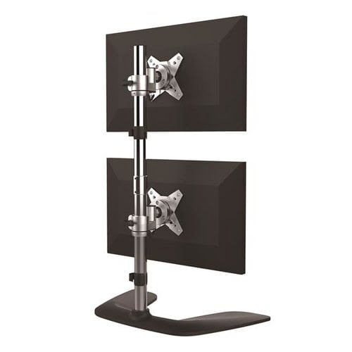 Monitor Stand - Dual Display - Vertical - Achat / Vente sur grosbill.com - 1